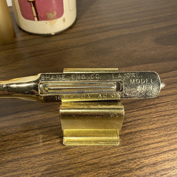 VTG Curling Iron 1960s Shane Engineering Co. Beauty Crest - Tested - Picture 3 of 15